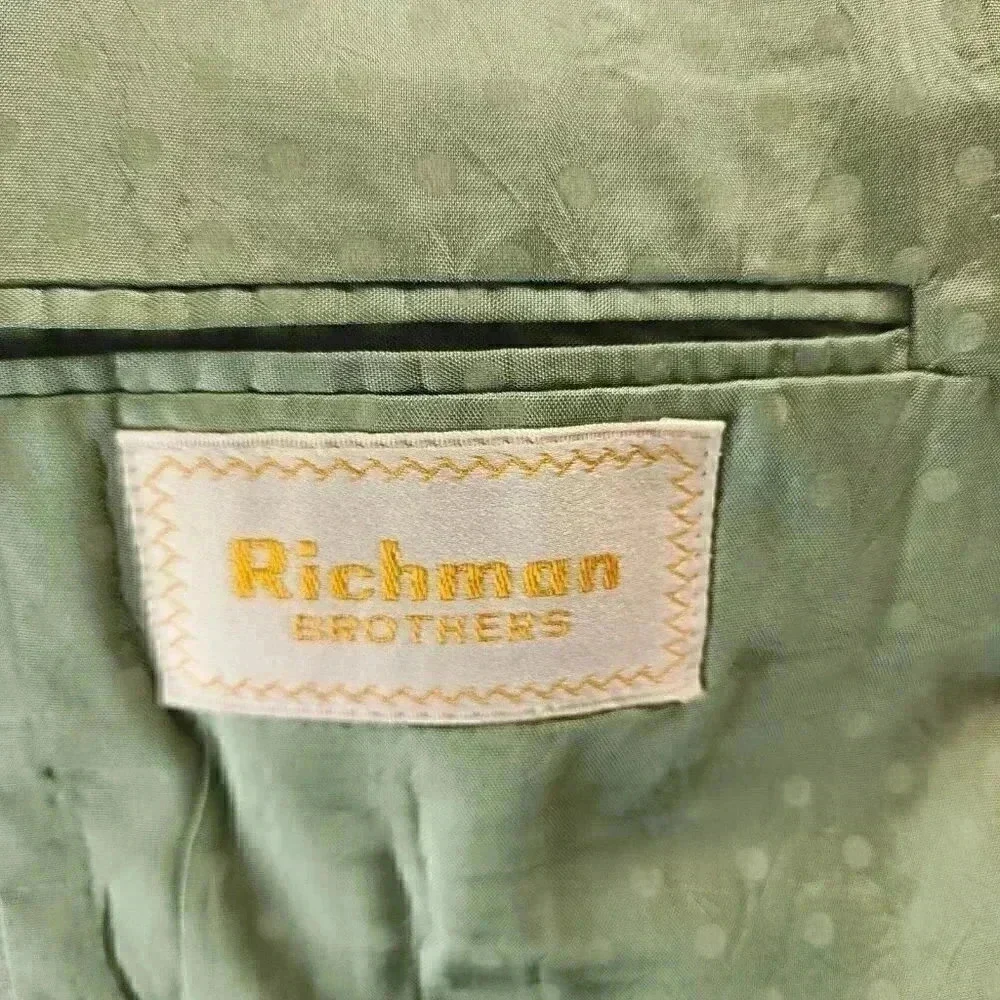 Vintage Richman Brothers Button Men's Blazer 43R
